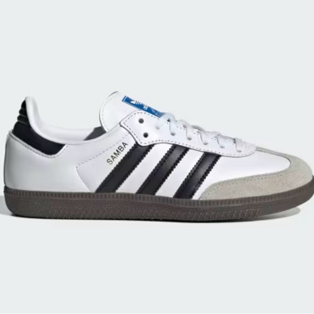 Adidas White Samba Big Kid’s 6.5 (US women’s size 7.5)